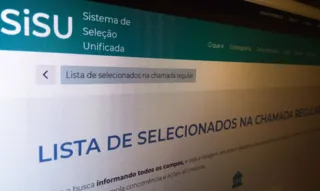 Imagem ilustrativa da imagem Resultado dos selecionados do Sisu será divulgado nesta terça; veja como consultar