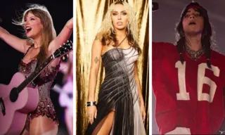 Imagem ilustrativa da imagem Taylor Swift, Miley Cyrus e Billie Eilish levam principais prêmios do Grammy 2024
