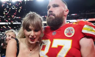 Imagem ilustrativa da imagem Taylor Swift ajuda a bombar transmissão do Super Bowl, que bate recordes nos EUA