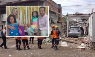 Imagem ilustrativa da imagem Um mês após explosão de casa, família busca forças para se recuperar