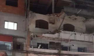 Imagem ilustrativa da imagem Varanda de prédio desaba em Cariacica