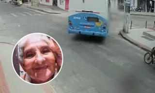 Imagem ilustrativa da imagem Vídeo mostra momento em que idosa é atropelada em faixa de pedestres de Cariacica