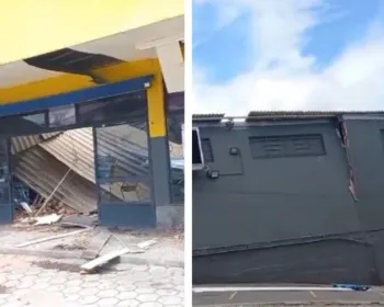 Imagem ilustrativa da imagem Supermercado é notificado após queda de telhado e local deve ser demolido