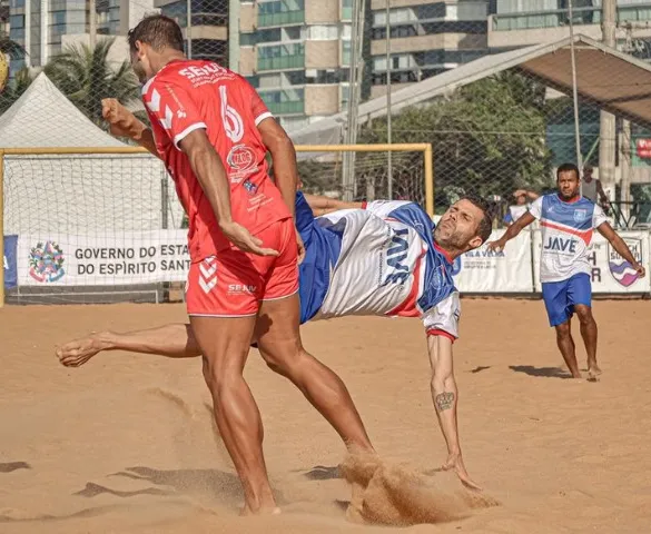 Imagem ilustrativa da imagem Desafio de Futebol de Areia em Jacaraípe