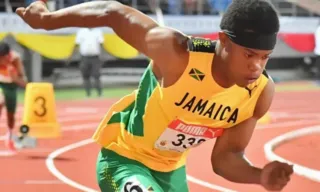 Imagem ilustrativa da imagem Adolescente de 16 anos quebra recorde de 22 anos de Usain Bolt
