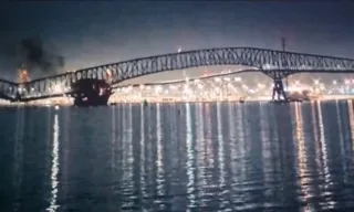 Imagem ilustrativa da imagem Autoridades presumem que desaparecidos em colapso de ponte nos EUA morreram
