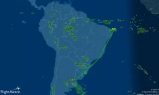 Imagem ilustrativa da imagem Avião que ia para Madri pousa em Natal após passageiro passar mal e morrer