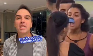 Imagem ilustrativa da imagem BBB24: Tadeu Schmidt viraliza com imitação de 'voz do Sepultura' de Alane