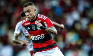 Imagem ilustrativa da imagem Cebolinha é baixa no Flamengo por lesão e não enfrenta o Bolívar