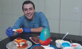 Imagem ilustrativa da imagem Chef ensina a preparar ovo de Páscoa de pudim