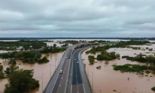 Imagem ilustrativa da imagem RS tem alerta para risco 'muito alto' de inundações neste sábado