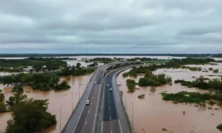 Imagem ilustrativa da imagem Chuvas: comporta de segurança rompe na zona norte de Porto Alegre