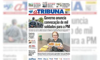 Imagem ilustrativa da imagem Confira os destaques do jornal A Tribuna desta quarta-feira