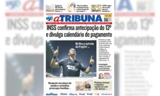 Imagem ilustrativa da imagem Confira os destaques do jornal A Tribuna desta quinta-feira