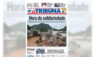 Imagem ilustrativa da imagem Confira os destaques do jornal A Tribuna desta segunda-feira