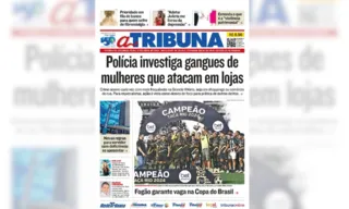 Imagem ilustrativa da imagem Confira os destaques do jornal A Tribuna desta segunda-feira