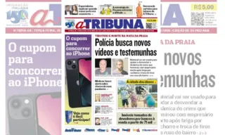 Imagem ilustrativa da imagem Confira os destaques do jornal A Tribuna desta terça-feira