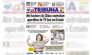 Imagem ilustrativa da imagem Confira os destaques do jornal A Tribuna deste sábado