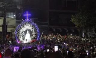 Imagem ilustrativa da imagem Emoção, fé e agradecimentos à padroeira na Romaria dos Homens