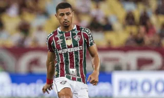 Imagem ilustrativa da imagem Fluminense informa lesão no joelho e André para por 45 dias