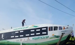 Imagem ilustrativa da imagem Justiça de São Paulo libera operação de "ônibus aquático"