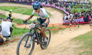 Imagem ilustrativa da imagem Karen Olimpio mostra otimismo e promete lutar por vaga olímpica no mountain bike