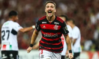 Imagem ilustrativa da imagem Léo Ortiz revela que gol sobre Palestino foi treinado pelo Flamengo