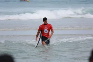 Imagem ilustrativa da imagem Medina é eliminado por John John Florence nas oitavas de final em Margaret River