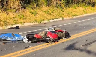 Imagem ilustrativa da imagem Motociclista morre após bater em ônibus na ES-080 em Colatina