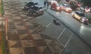 Imagem ilustrativa da imagem Motorista é solto após atropelar motociclista e fugir de abordagem policial em MT