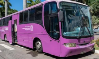 Imagem ilustrativa da imagem Ônibus rosa oferece serviços diversos para mulheres em Vila Velha