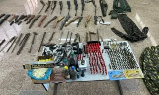 Imagem ilustrativa da imagem Operação "Senhor das Armas": polícia fecha fábrica clandestina de armas no ES