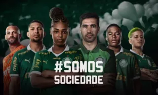 Imagem ilustrativa da imagem Palmeiras promove campanha pela paz em jogo com o Novorizontino
