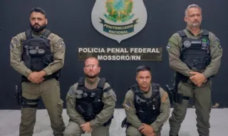 Imagem ilustrativa da imagem Policiais penais do ES reforçam a segurança em presídio federal de Mossoró