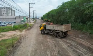 Imagem ilustrativa da imagem Principal via do bairro Vale Encantado, em Vila Velha, é interditada para obras