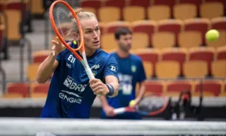 Imagem ilustrativa da imagem Rafael Matos cai na semifinal da chave de duplas no Torneio de Bucareste