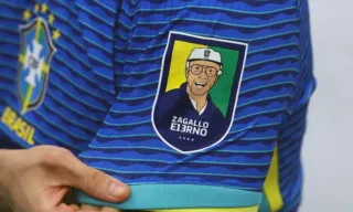 Imagem ilustrativa da imagem Seleção brasileira vai homenagear Zagallo no jogo com os ingleses em Wembley
