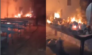 Imagem ilustrativa da imagem Incêndio em terreiro de Vila Velha: pai de santo fala em racismo religioso