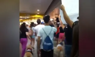 Imagem ilustrativa da imagem Tutores de animais protestam em aeroportos do país após caso do cachorro Joca