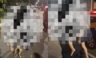 Imagem ilustrativa da imagem VÍDEO | Bebê foge de casa e é encontrado de madrugada ao lado de cachorro caramelo