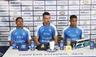 Imagem ilustrativa da imagem Vitória apresenta mais três reforços para a Copa ES