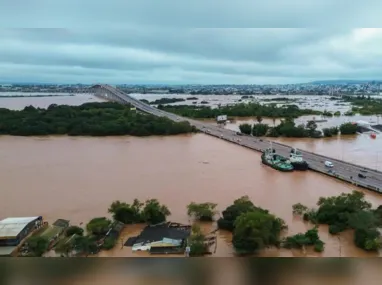 Imagem ilustrativa da imagem Chuvas no Rio Grande do Sul causam 37 mortes e incontáveis prejuízos