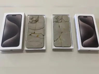Imagem ilustrativa da imagem Homem é preso suspeito de vender "iPhones de argila" por R$ 13 mil em MG