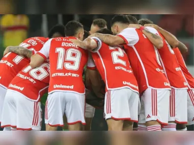 Imagem ilustrativa da imagem Internacional joga só um tempo e busca empate com o Atlético-GO no Beira-Rio