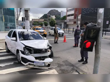 Momento do acidente em São Domingos do Norte