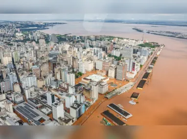 Cidade de Canoas, no Rio Grande do Sul, foi uma das atingidas pelas enchentes