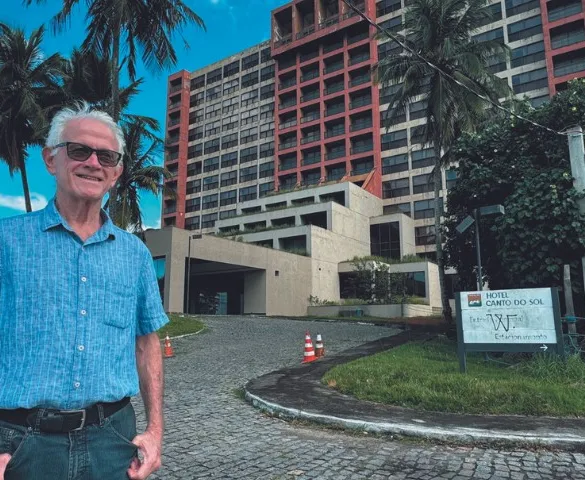 Imagem ilustrativa da imagem “Ajudei a construir o primeiro hotel de luxo em Vitória”, diz engenheiro de 80 anos