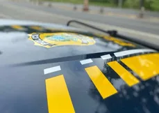 Equipe da PRF atendeu a ocorrência e levou o suspeito para a delegacia