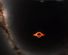 Imagem ilustrativa da imagem Como seria cair dentro de um buraco negro? A Nasa mostra