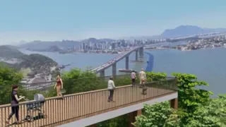 Imagem ilustrativa da imagem Morro do Moreno vai ganhar mirantes, trem e cafeteria